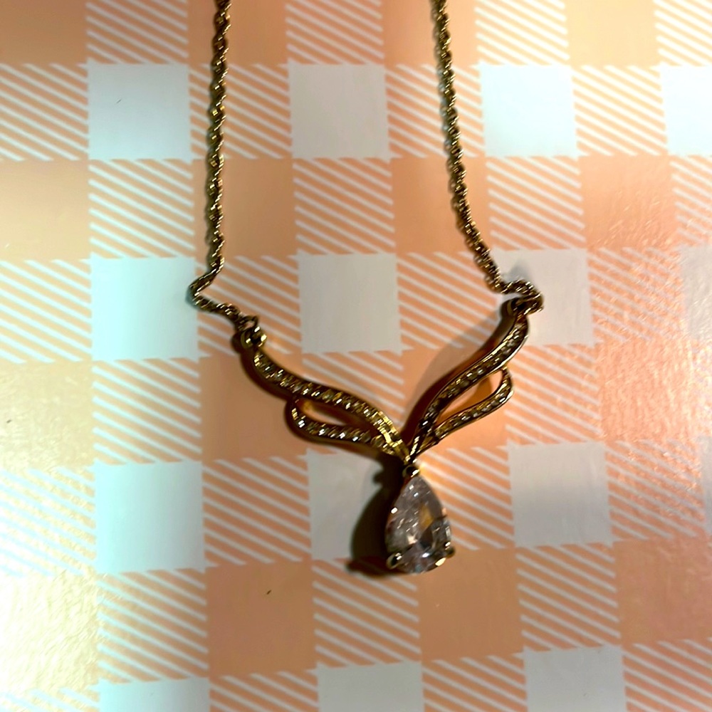 Beautiful CZ costume Necklace